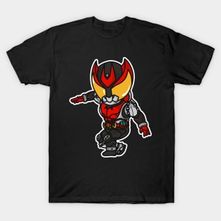 Kamen Rider Kiva Chibi Style Kawaii T-Shirt